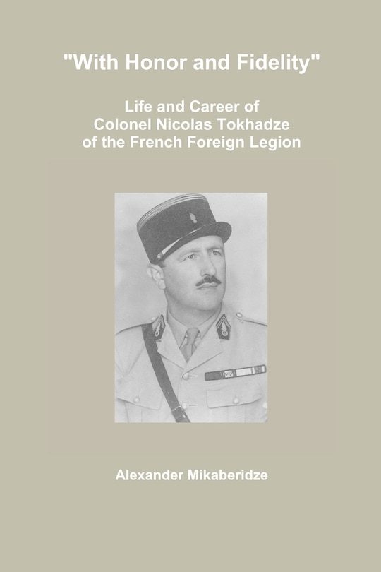 Front cover_With Honor and Fidelity