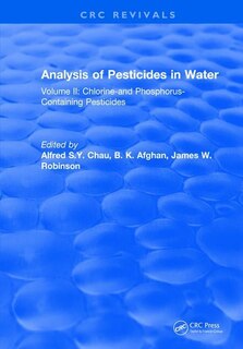 Front cover_Analysis of Pesticides in Water