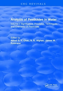 Front cover_Analysis of Pesticides in Water