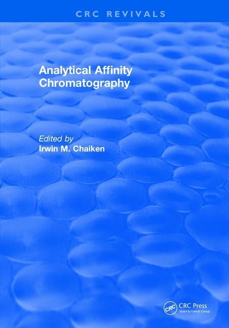 Couverture_Analytical Affinity Chromatography