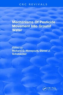 Couverture_Mechanisms Of Pesticide Movement Into Ground Water