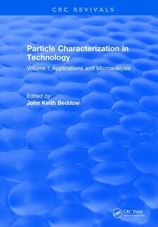 Couverture_Particle Characterization In Technology