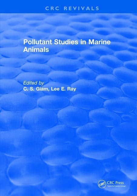 Front cover_Pollutant Studies In Marine Animals