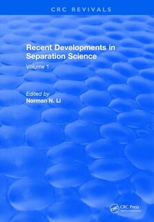 Front cover_Recent Developments In Separation Science
