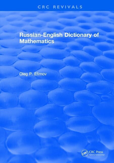 Front cover_Russian-english Dictionary Of Mathematics
