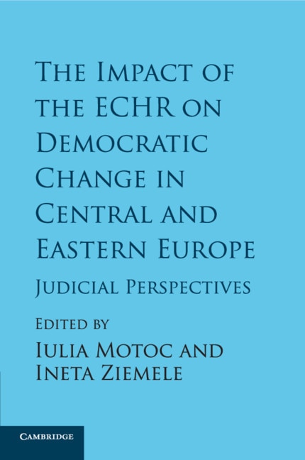 Couverture_The Impact Of The Echr On Democratic Change In Central And Eastern Europe