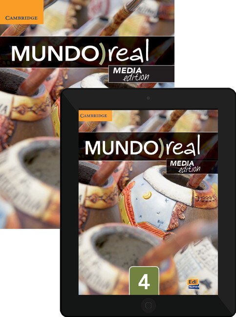 Front cover_Mundo Real Level 4 Value Pack (student's Book Plus Eleteca Access Online Workbook Activation Card) 1-year Media Edition