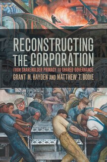 Couverture_Reconstructing The Corporation