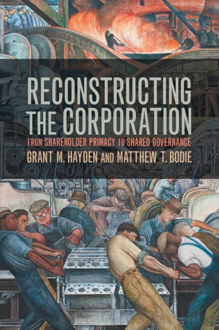 Couverture_Reconstructing The Corporation