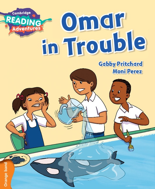 Front cover_Cambridge Reading Adventures Omar in Trouble Orange Band