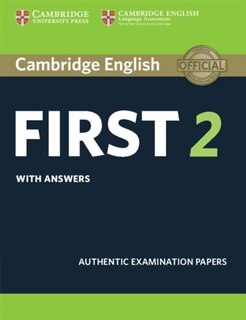 Front cover_Cambridge English First 2 Student's Book With Answers
