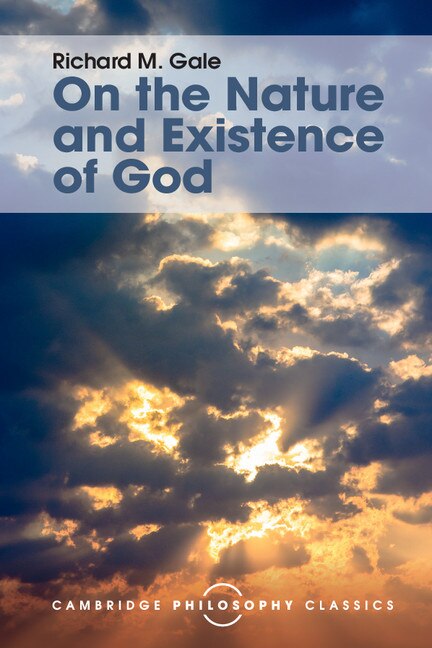 Front cover_On The Nature And Existence Of God