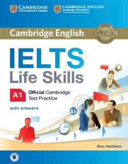 Couverture_Ielts Life Skills Official Cambridge Test Practice A1 Student's Book With Answers And Audio
