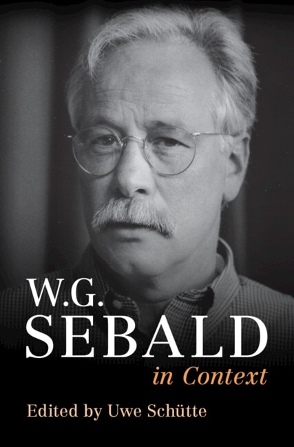 Couverture_W. G. Sebald in Context