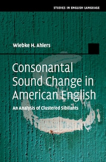 Couverture_Consonantal Sound Change in American English