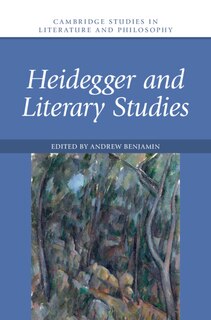 Front cover_Heidegger and Literary Studies