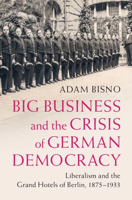 Front cover_Big Business and the Crisis of German Democracy