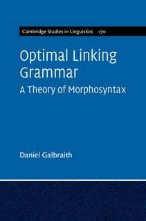Couverture_Optimal Linking Grammar: Volume 170
