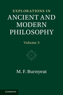 Couverture_Explorations In Ancient And Modern Philosophy: Volume 3