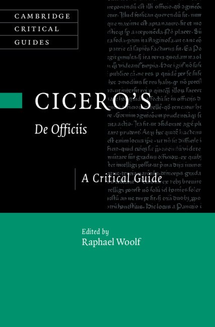 Couverture_Cicero's ‘De Officiis'