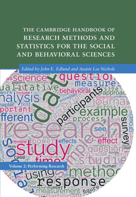 Couverture_The Cambridge Handbook of Research Methods and Statistics for the Social and Behavioral Sciences: Volume 2