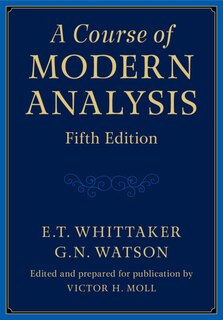 Couverture_A Course Of Modern Analysis