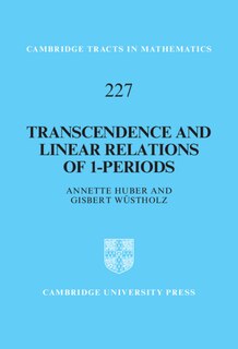 Couverture_Transcendence and Linear Relations of 1-Periods