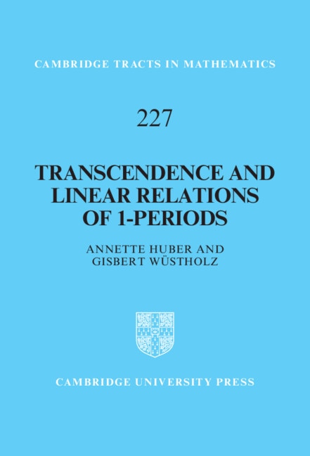 Couverture_Transcendence and Linear Relations of 1-Periods