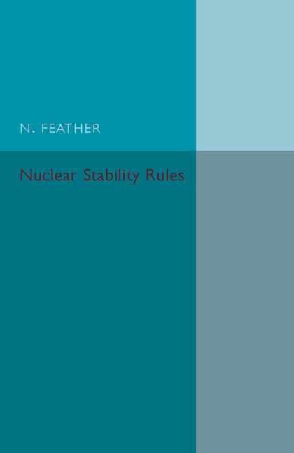Front cover_Nuclear Stability Rules