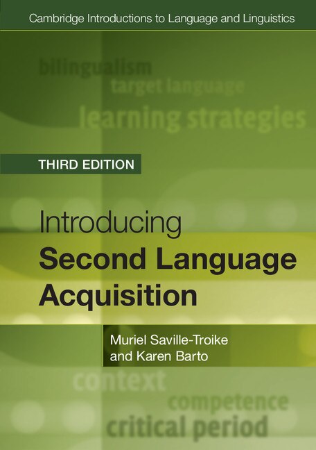 Front cover_Introducing Second Language Acquisition