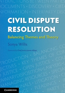 Couverture_Civil Dispute Resolution