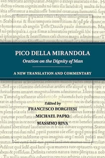 Couverture_Pico Della Mirandola: Oration On The Dignity Of Man