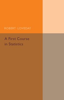 Couverture_A First Course In Statistics, Part 1