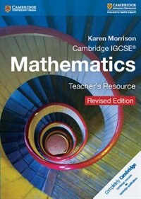 Couverture_Cambridge Igcse® Mathematics Teacher's Resource Cd-rom Revised Edition