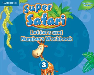 Couverture_Super Safari American English Level 3 Letters and Numbers Workbook
