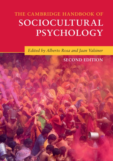 Front cover_The Cambridge Handbook Of Sociocultural Psychology