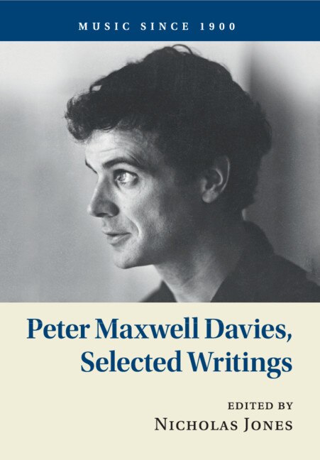 Couverture_Peter Maxwell Davies, Selected Writings