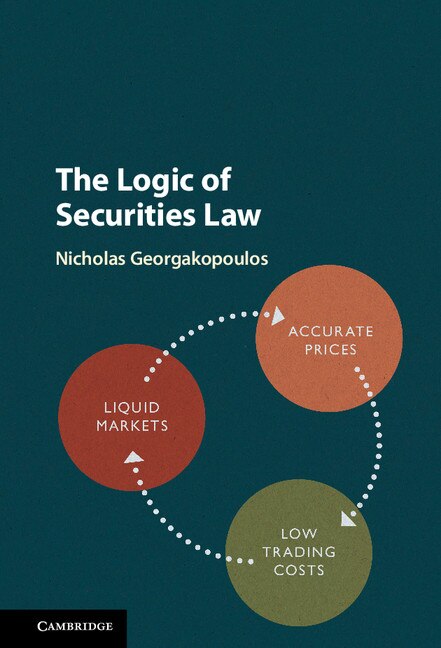 Front cover_The Logic Of Securities Law