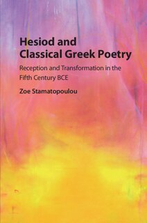 Couverture_Hesiod And Classical Greek Poetry