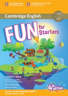 Front cover_Fun For Starters Student's Book With Online Activities With Audio And Home Fun Booklet 2