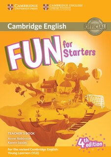 Front cover_Fun for Starters Teacher’s Book with Downloadable Audio