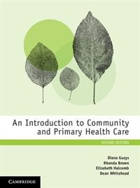 Front cover_An Introduction To Community And Primary Health Care