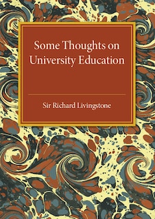 Front cover_Some Thoughts On University Education