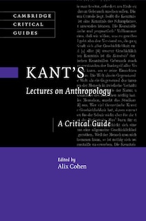 Front cover_Kant's Lectures On Anthropology