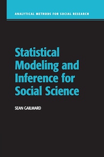 Couverture_Statistical Modeling And Inference For Social Science