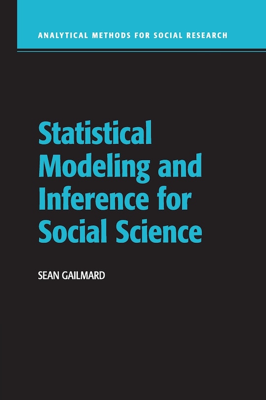 Couverture_Statistical Modeling And Inference For Social Science