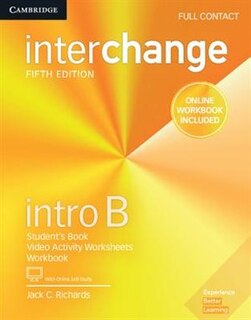 Couverture_Interchange Intro B Full Contact With Online Self-study And Online Workbook