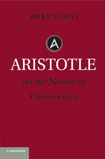 Front cover_Aristotle On The Nature Of Community