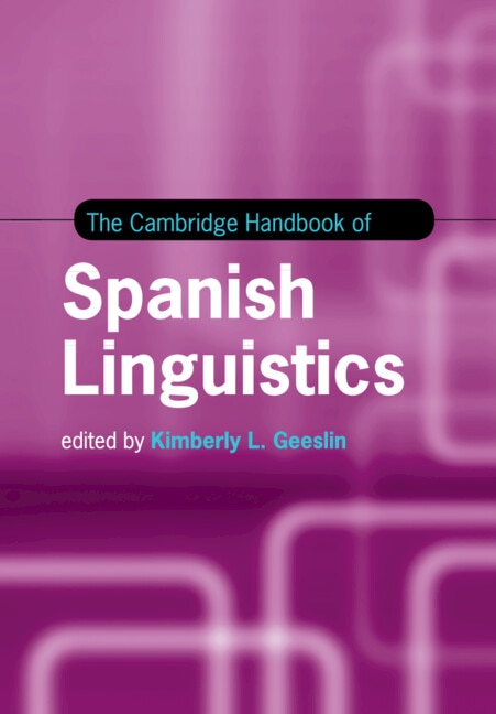 Couverture_The Cambridge Handbook of Spanish Linguistics