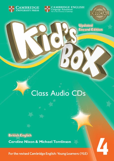 Couverture_Kid's Box Level 4 Class Audio Cds (3) British English